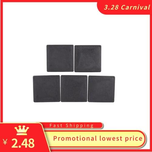New Square plastic plug cover protective caps for cables 60 mm x 60 mm 5 pieces