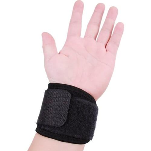 Wrist Support Adjustable Weight Lifting Elastic Soft Pressurized Wristband Great For Volleyball Tennis Sports
