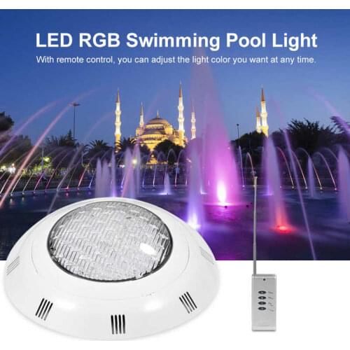 Leaf Blower 12V 360 LED RGB Multi-Color Underwater Swimming Pool Bright Light with Remote Control