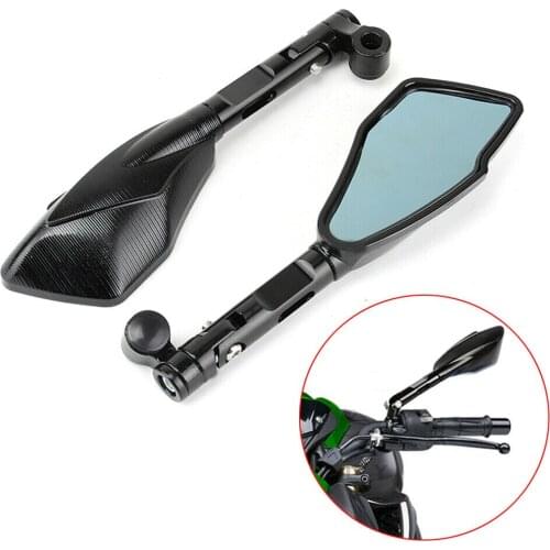 Universal Accessories Motorcycle Motorbike Racing Sport Bike Rearview Rear View Side Mirror 8MM 10MM