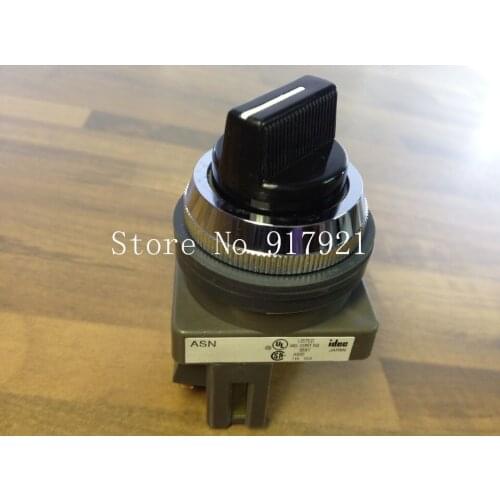 [ZOB] Japans IDEC and ASN rotation gear switch 2 gear self-locking 30MM genuine original --5pcs/lot