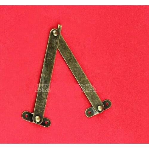 10pcs/lot Iron box hinge with spring parts/box support hinge
