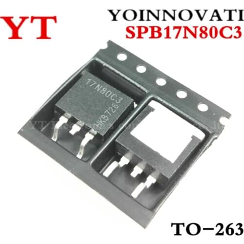 10pcs/lots SPB17N80C3 SPB17N80 17N80 TO-263 IC Best quality