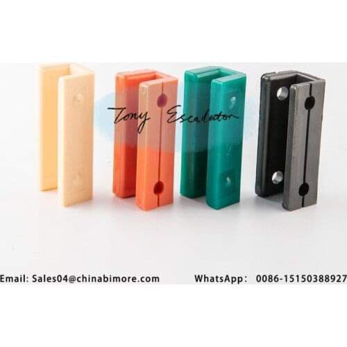 10pcs Elevator Car counterweight shoe Parts Guide shoe 10mm 16MM length 80mm for kone elevator parts