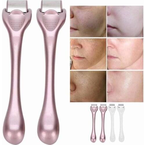 2pcs Facial Skin Ice Compress Roller Compress Roller Massager Swelling Relief Body Massage Roller Skin Vacuum Face Care