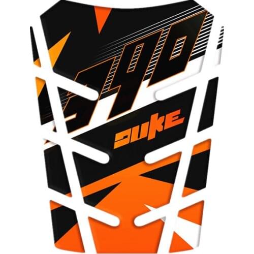FOR KTM DUKE 390 RC 390 2014-2018 Motorcycle Accessories 3D Fuel Tank Protection Guard Decal Sticker DUKE390 RC390