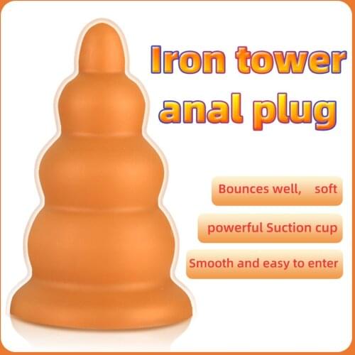 LURE Adult Large Anal Huge Size Butt Plugs Prostate Massage For Men Female Anus Expansion Stimulator Big Anal Beads Sex Toys