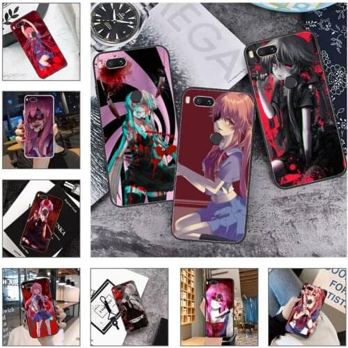 Future Diary Mirai Nikki Phone Case For Xiaomi Mi Redmi Note 8T 9T 9S 9A 10 7 8 9 Lite pro