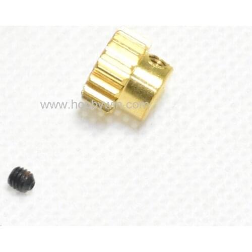 HBX part 16058 Motor Pinion 16T+ Set Screw 3x3mm for 1/16 RC model Buggy Car Truck