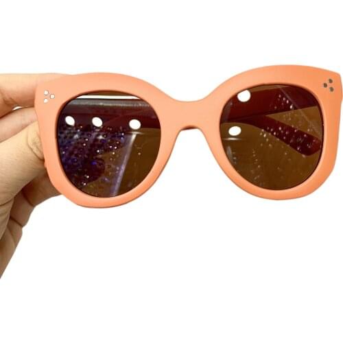 Pudcoco Children Sunglasses Plastic Frame Square Sunglasses For Boys and Girls, White/ Black/ Blue/ Brown/ Grey/ Orange