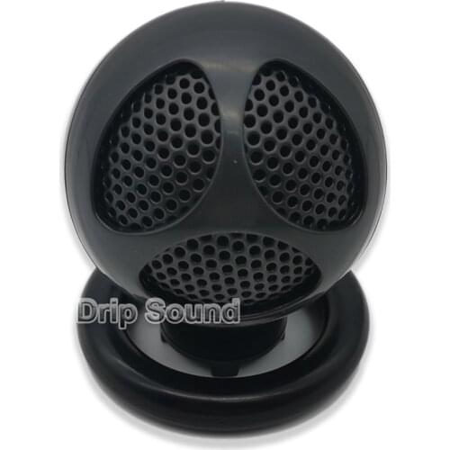 For 1.5 inch 25-Core Plastic Tweeter Cover Sphere Shell Grill Mesh Top External Treble Speaker Housing Audio Stere Modification