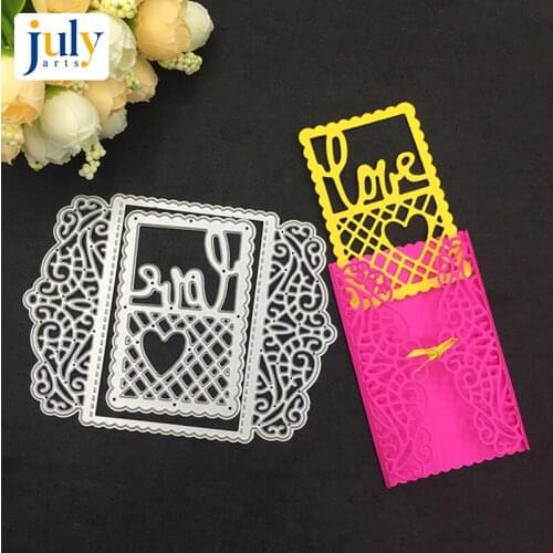 Julyarts Cutting Dies Frame Cutting Embossing Cutter Paper Irregular Figure For Scrapbooking Craft Dies Silver Metal Cutting