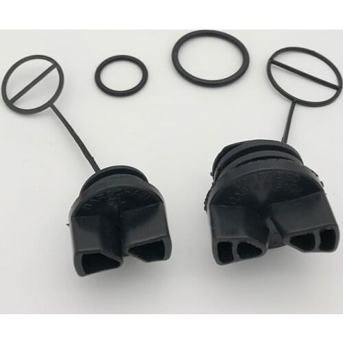 HUNDURE Oil & Fuel Cap Kit For Partner 350 351 370 371 390 420 Chainsaw Gas Engine Motor Replacement Parts NEW