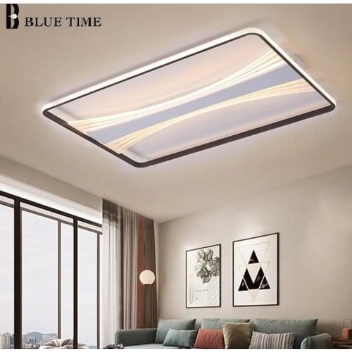 Ceiling mounted Led Chandelier 110V 220V Modern Chandelier Lighting Lustre Led for Foyer Living room Dining room Kitchen Bedroom