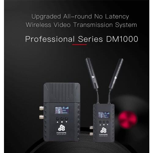 Forhope DM1000 1000FT Wireless Transmission System SDI HDMI-Compatible Video Transmitter Receiver kit TX & RX