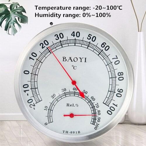 4 Kinds of Sauna Thermometer Stainless Steel Case Steam Sauna Room Thermometer Hygrometer Bathroom And Sauna Indoor Outdoor Used