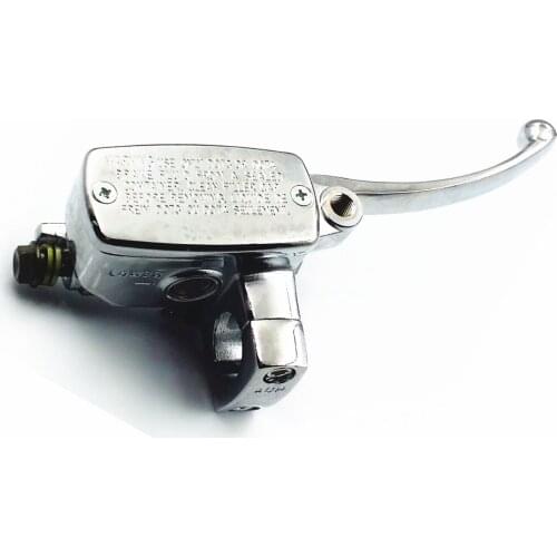 1" Handlebar Right Brake Reservoir Master Cylinder Motorbike Chopper Custom Bike