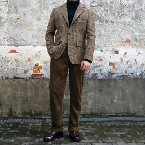 AnnaCustomDress Men's Corduroy Trousers
