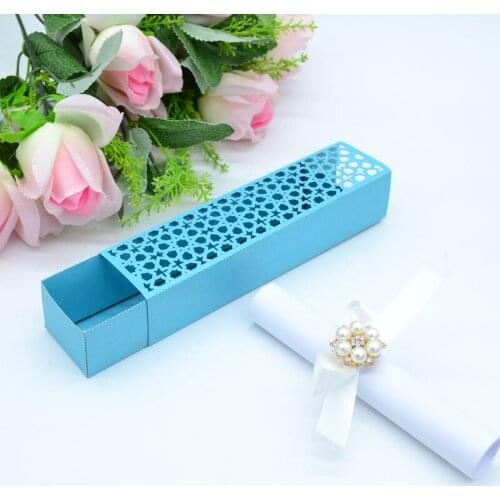 Eid ramadan laser cut invitation inner paper card boxes