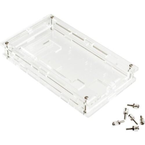 ! Enclosure Transparent Gloss Acrylic Box Compatible for Mega 2560 R3 Case