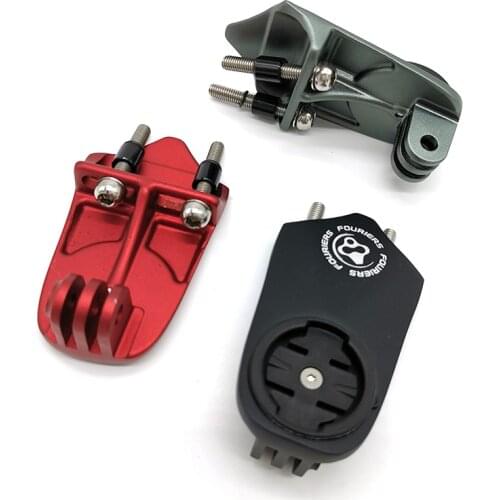 FOURIERS Bike Bicycle Stem Mount adaptor/holder GOPRO mount for GARMIN edge 200 500 510 520 800 810 Bryton 100/310/ 330/ 530