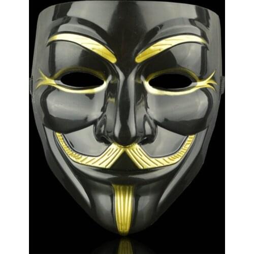 Halloween Cosplay Masks V For Vendetta Movie Anonymous Mask For Adult Kids Film Theme Mask Party Gift Cosplay Costume Accessory