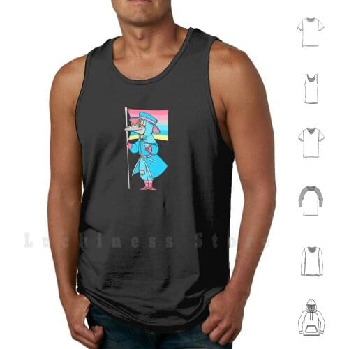 Genderflux Pride Plague tank tops vest 100% Cotton Plague Genderflux Pride
