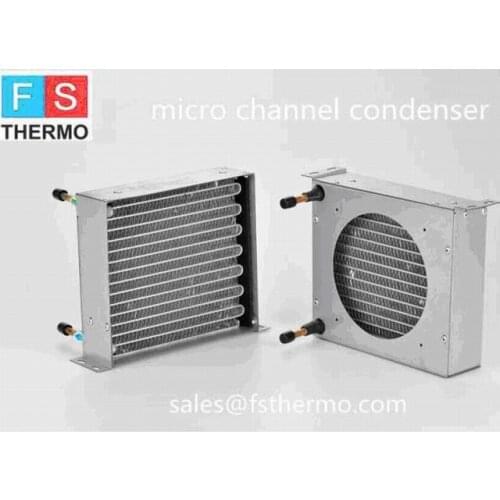 Micro conderser for small size fast hot water generator mini chiller bar cooling
