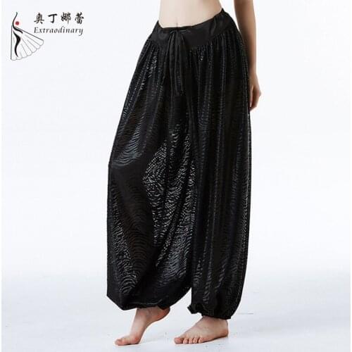 New belly dance bottom pants show lantern pants