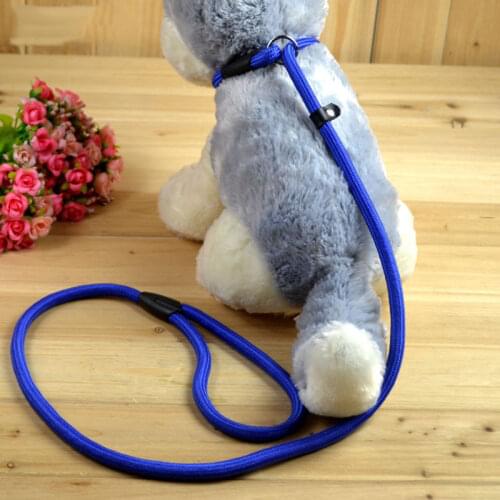 Pet Dog Leash Rope Nylon Adjustable Training Lead Pet Dog Leash Dog Strap Rope Traction Dog Harness Collar Lead