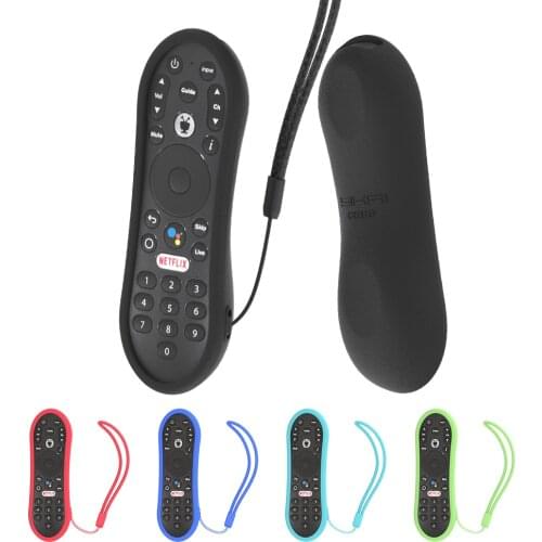 SIKAI Silicone Protective Case for TiVo Stream 4K Remote Shockproof Anti-Lost Remote Cover Holder for TiVo Stream 4K Remote