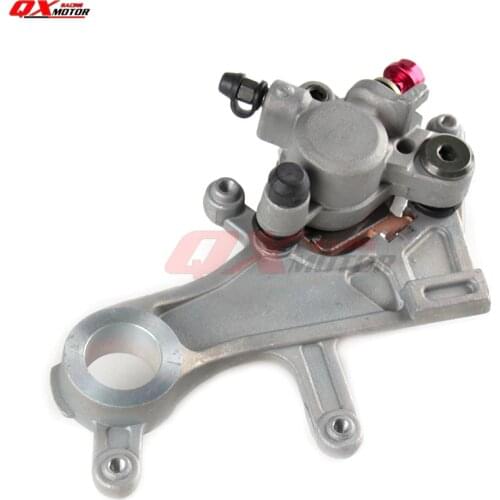 CR CRF Rear Brake Caliper With Good Pads For CR125 CR250 CRF250R CRF250X CRF450R CRF450X KAYO T4 T6 Motorcycle motocross