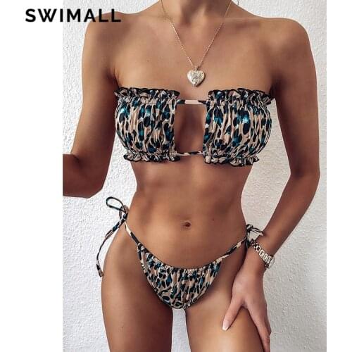 2021 Sexy Bandeau Bikini Set Swimsuit Female Micro Bikini Swimwear Women Brazilian Bathing Suit Summer Beachwear Biquini
