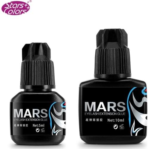 5 bottles/lot 5ml/bottle low smell eye lashes glue 3 seconds fast dry keep 40 to 50 days strong long lasting Cilia adhesive