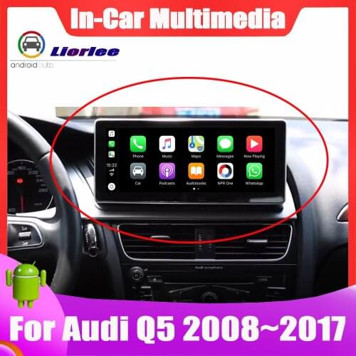 Android Car Multimedia player System IPS HD LCD Screen For Audi Q5 2008~2017 GPS Navigation