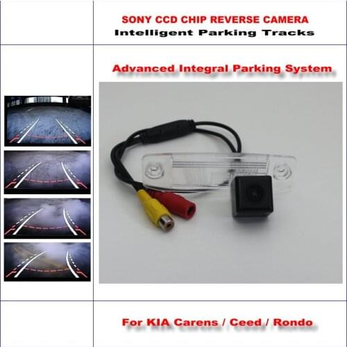 Auto Backup Camera For KIA Carens/Ceed/Rondo Rear View Parking Dynamic Guidance Tragectory CAM