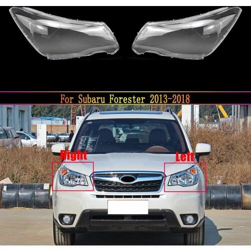Car Headlamp Lens For Subaru Forester 2013 2014 2015 2016 2017 2018 Car Replacement Auto Shell Cover