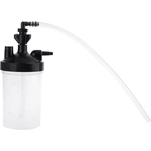 Humidifier Water Bottle And Tubing Connector Elbow 12 Inch For Oxygen Concentrator H58C