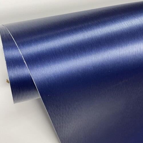 Black Blue Dark Grey Silver Metallic Brushed Aluminum Vinyl car Wrap Film Size: 10/20/30/40/50/60x152CM Option by free shipping