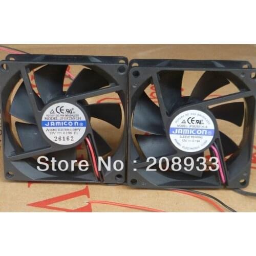 For Mute JAMICON Kay JF0825S1H-S 12V 0.19A 8025 8CM chassis +cooling fan