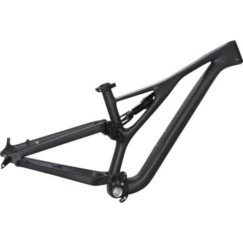 Mtb carbon bike frame S M L size can paint custom color made in china