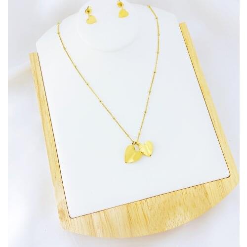 New Arrivals Silver Color Love Heart Necklaces for Women Wedding Jewelry Long Necklaces Statement Jewelry