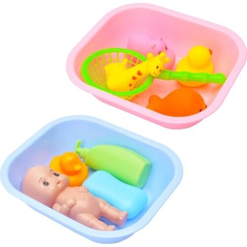 Baby Bath Doll Bathtub Water Toys Combination Childrens Simulation Play House Toys baby bath tub toys for girls pool toys