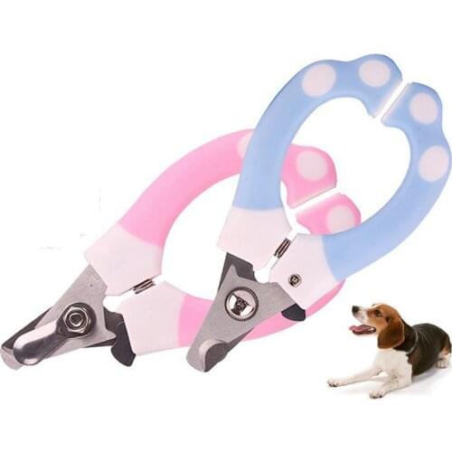 Pet Dog Cat Stainless steel Nail Toe Claw Clippers Scissors Pet Nail Clipper Scissors Trimmer Grooming Tools for Animals Pet Sup