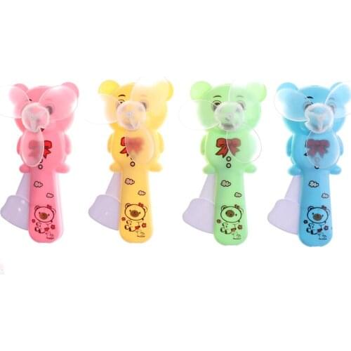 Mini Fan Portable Hand Held Desk Humidification Cartoon Handheld Ventilador Portable Mini Handheld Water Mist Fan for Children