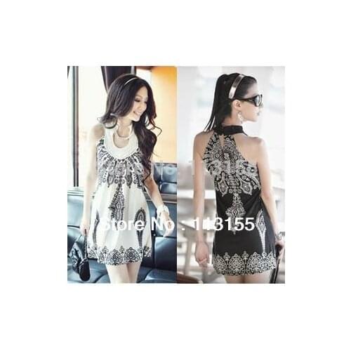 2021 New Vestido De Festa Party Dresses Holiday Sale Shipping / Womens Dress Piece Free Size 2 Colors Ice Sleeveless Free