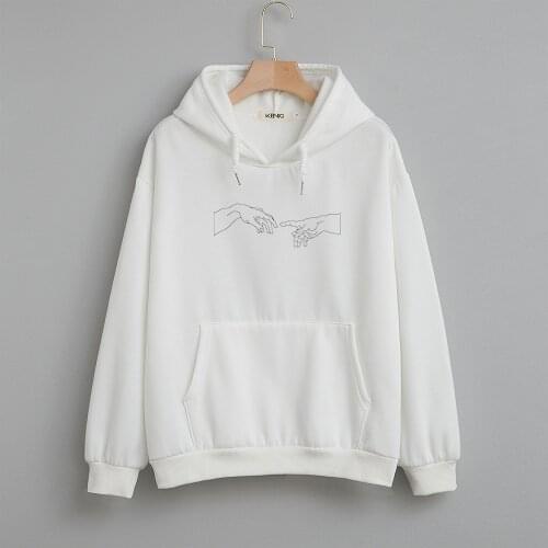 Plain Vintage Sweatshirts for Woman Cool Oversized Hoodies Women Sweatshirt Female Hoodies Oversized Sweatshirts Oversize Hoodie