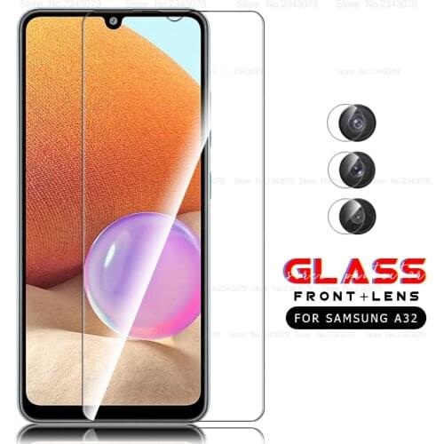 Protective glass for samsung a 32 camera lens screen protector For samsung galaxy a32 4g 32a a 32 a325f tempered glass film