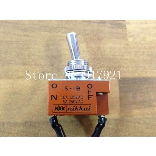 [ZOB] Japan imported NKK S-1B toggle switch toggle 5A250V gear 125V10A new original authentic --20pcs/lot