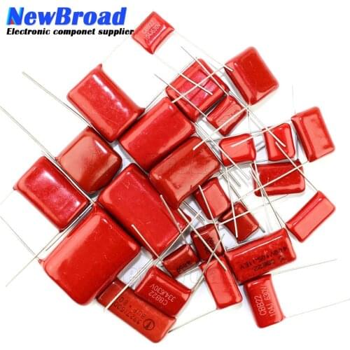 20PCS 400V224J 400V 0.22UF 220NF 400V 224J 224 CBB P10 Polypropylene film capacitor 224J400V 400V 224J